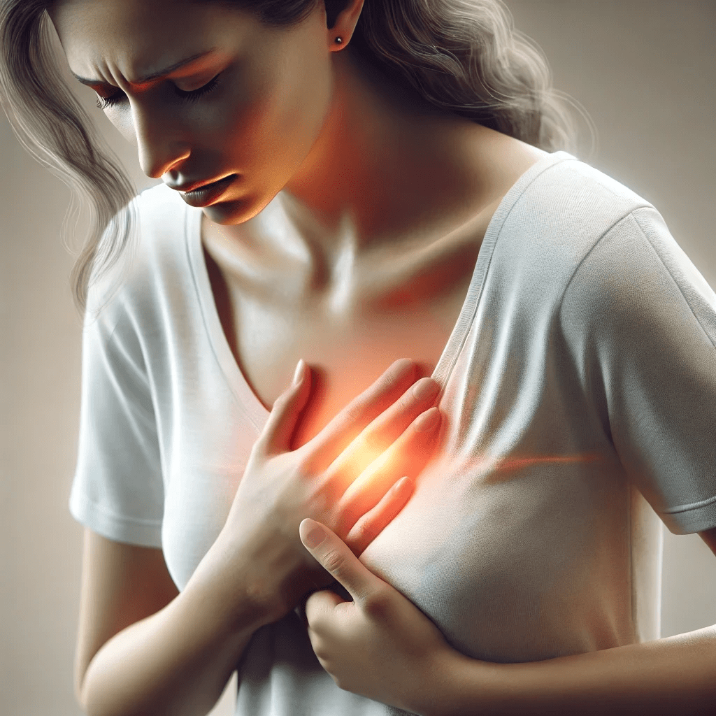 Femme Infarctus cardiaque